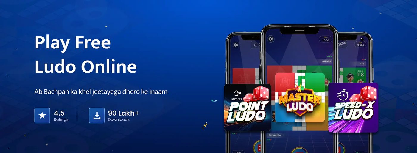 Ludo banner from the Real11 site.