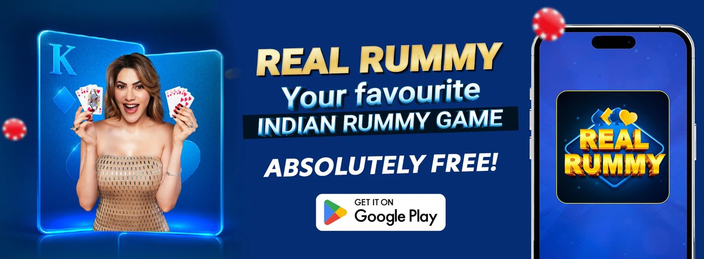 Real Rummy banner from the Real11 site.